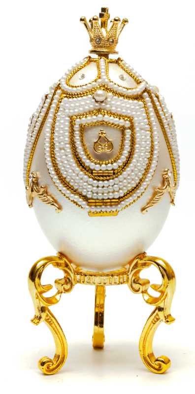 140 mm Fair Сarousel Goose Easter Egg