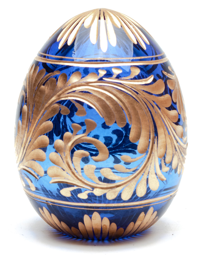Engraved Crystal Imperial Easter Egg