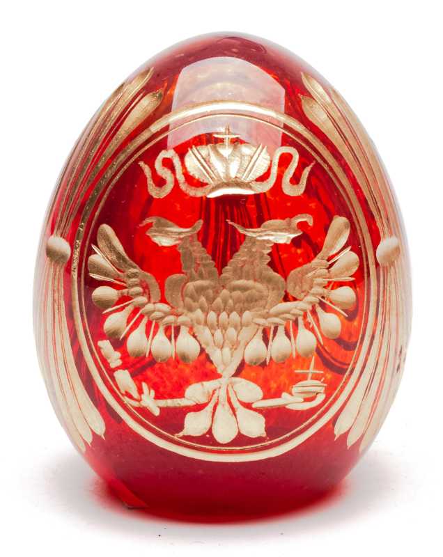 Engraved Crystal Imperial Easter Egg