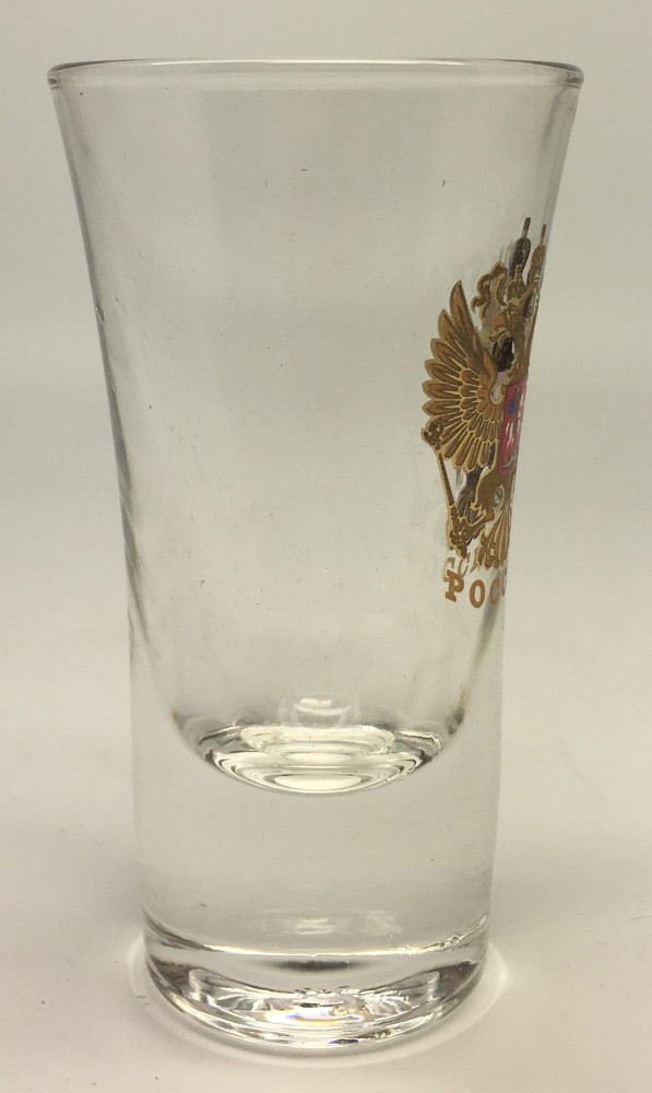 Russian Coat of Arms Shot Glass