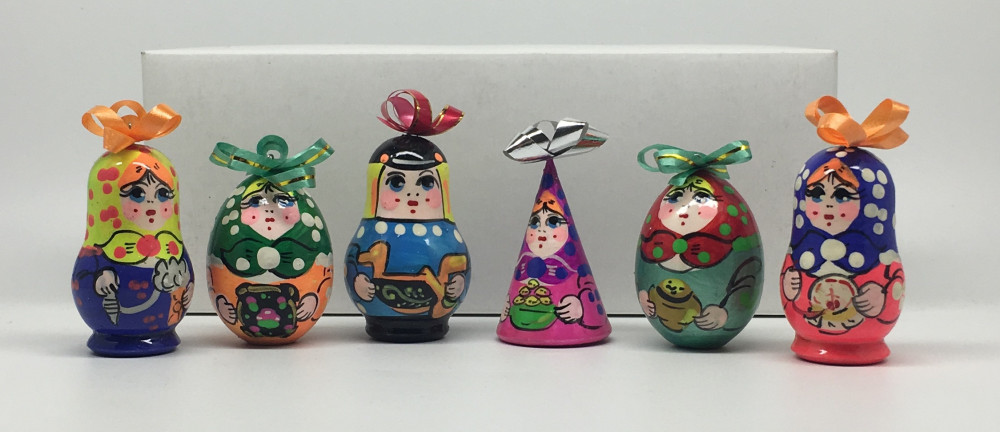 Matryoshka Christmas Ornament