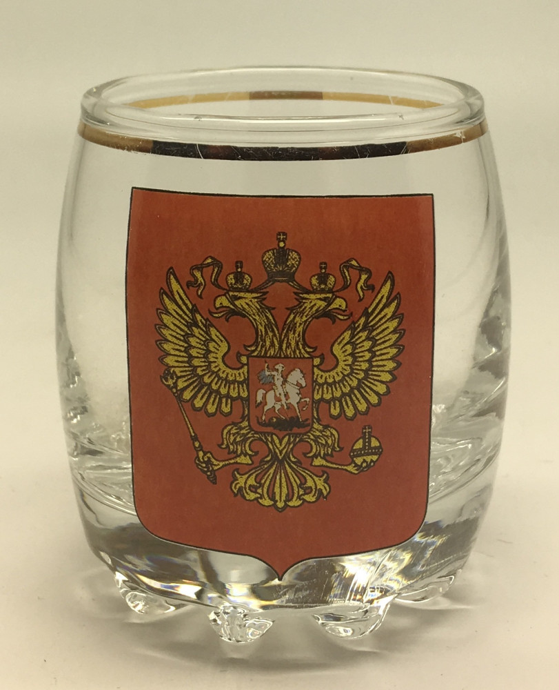 Russian Coat of Arms Shot Glass