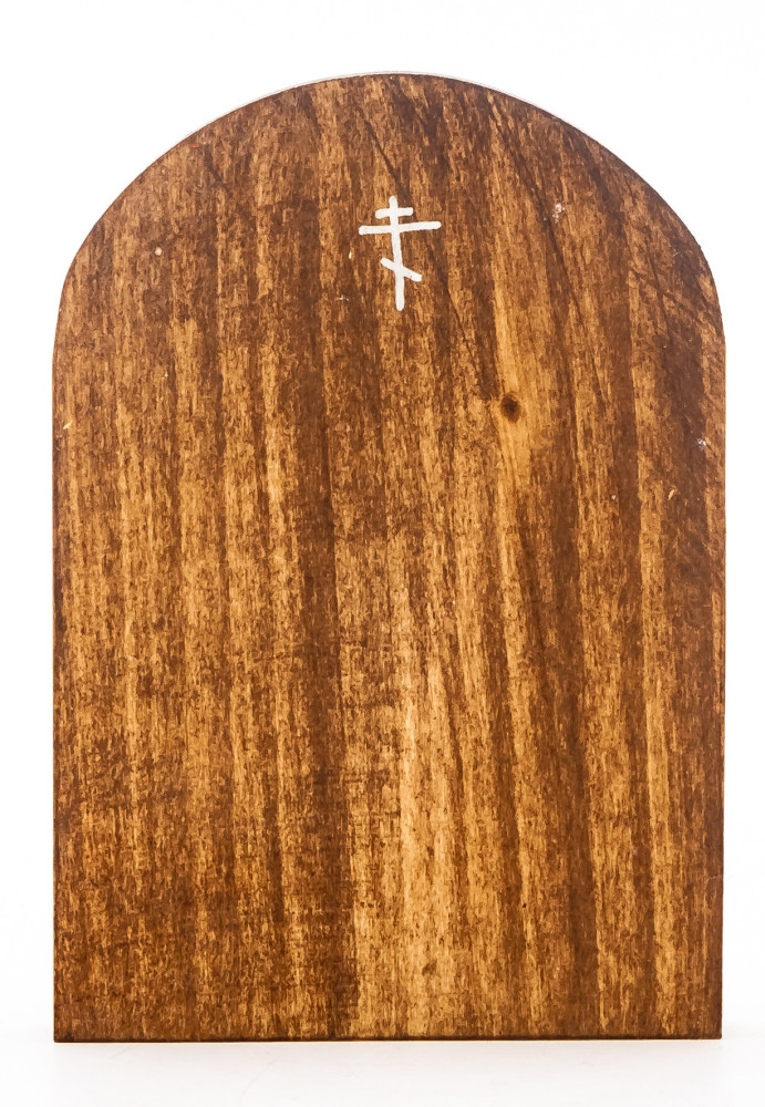60x85 mm Kazanskaya Godmother handpainted wooden Icon (by Galina Studio)