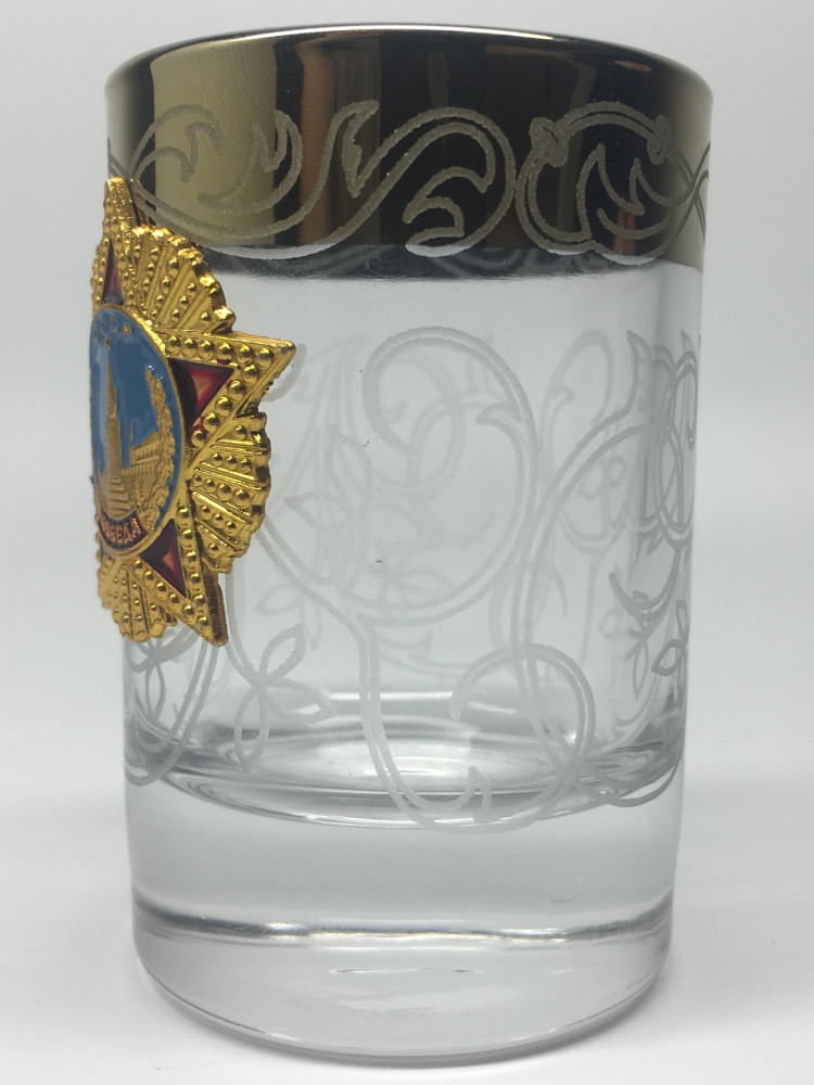 The Order of Victory Shot Glass