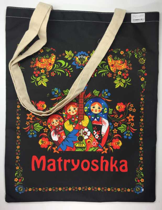 Matryoshka Balalaika Shopper Bag