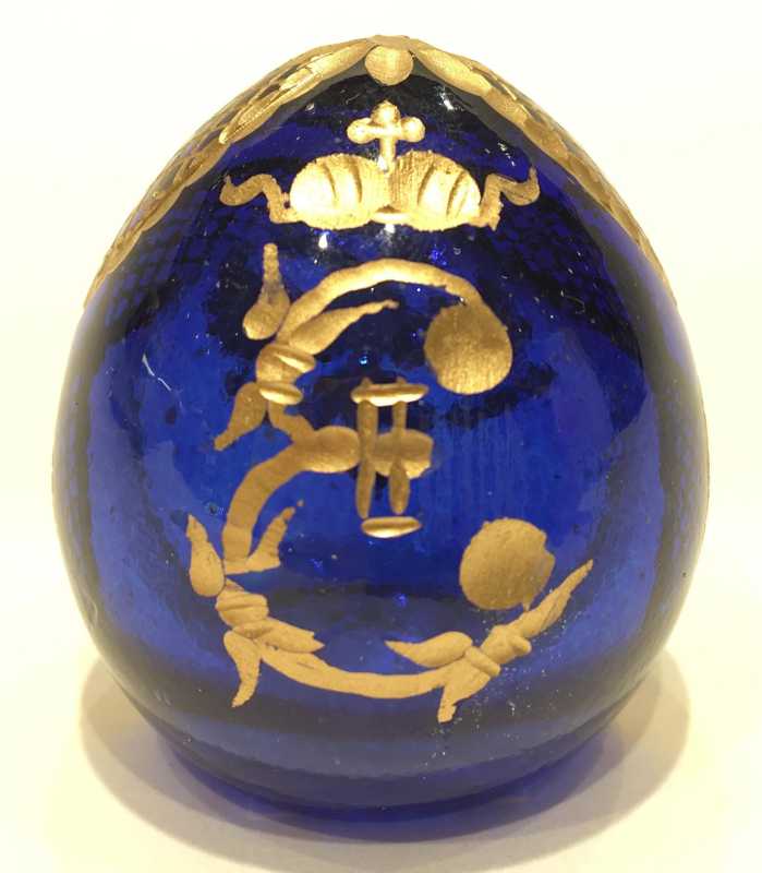 Engraved Crystal Imperial Easter Egg