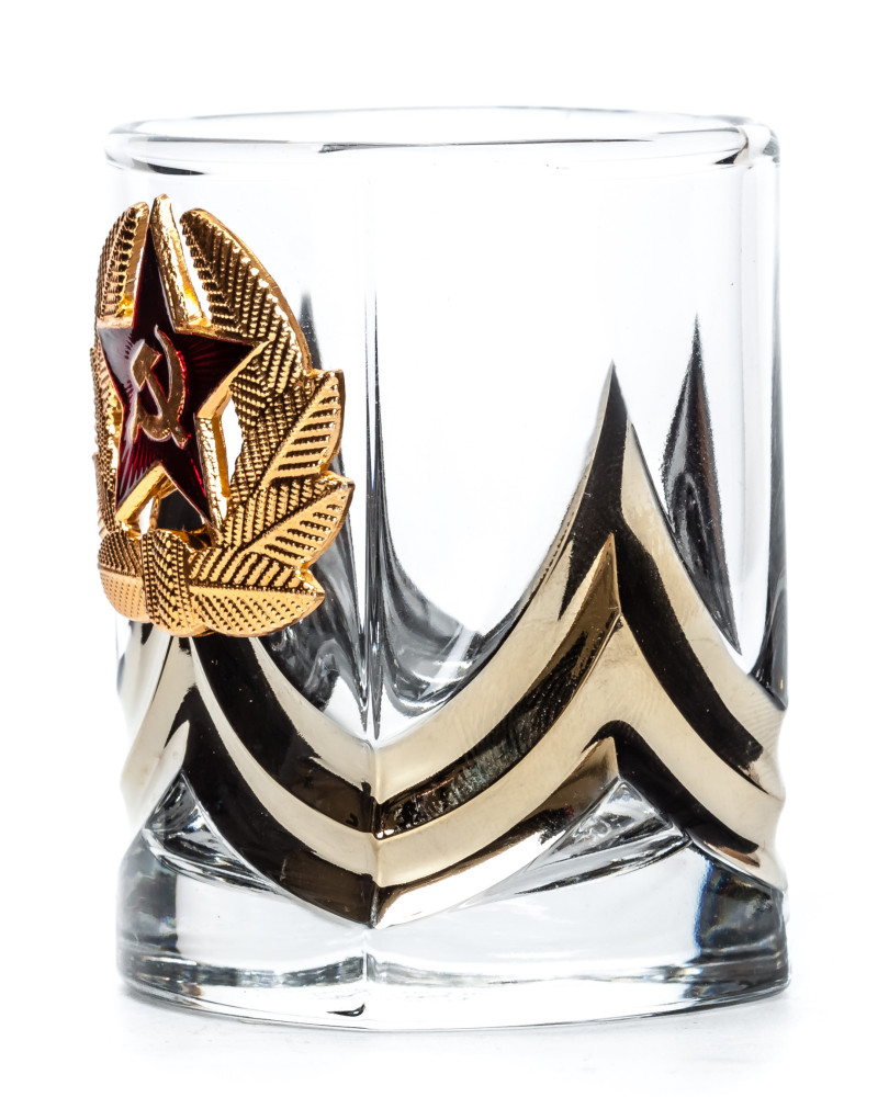 USSR Red Star Shot Glass