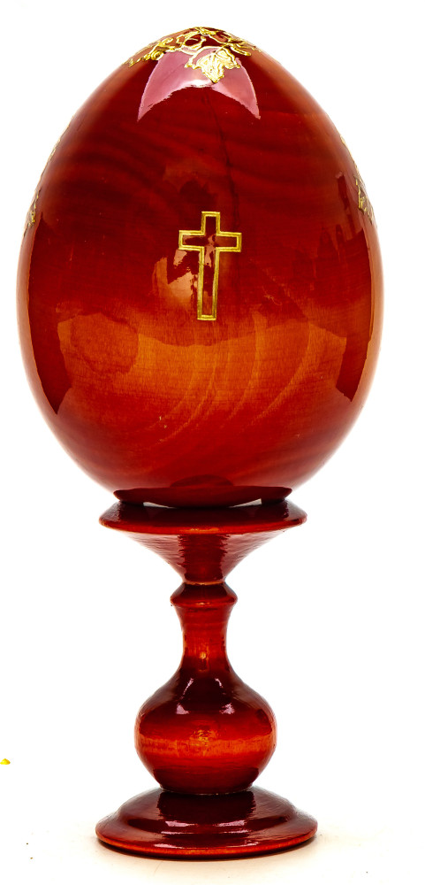 180 mm Godmother hand painted on wooden egg (by Hamlet Crafts)