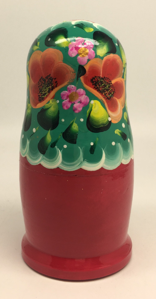 120 mm Maidan Art Hand Painted Matryoshka Doll 5 pcs (by Oleg Crafts)