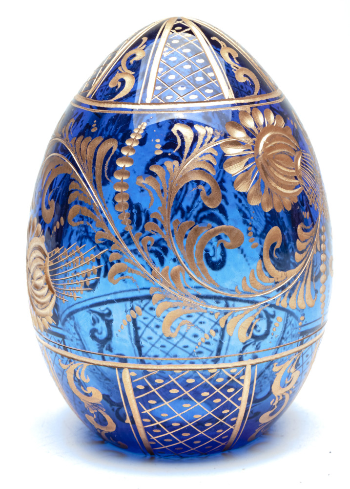Engraved Crystal Imperial Easter Egg