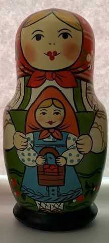 Malutinskaya Matryoshka 5pcs Small