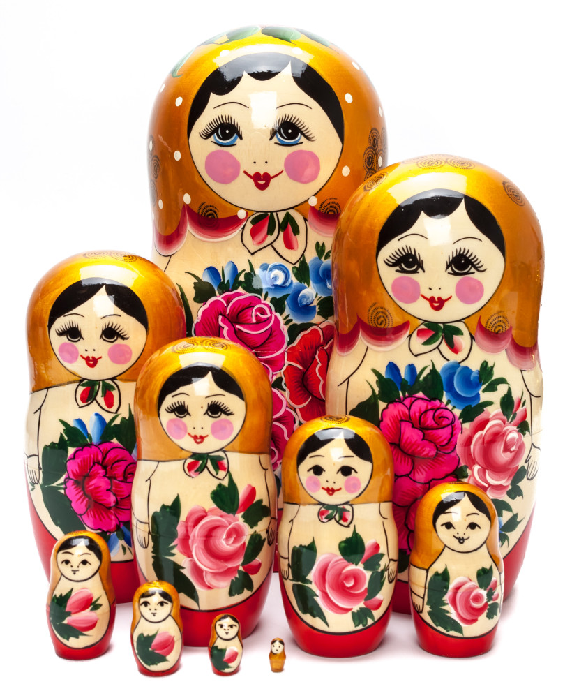 Golden 10pcs Semenovskaya