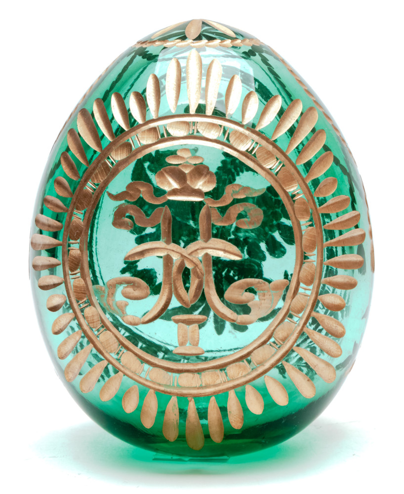 Engraved Crystal Imperial Easter Egg