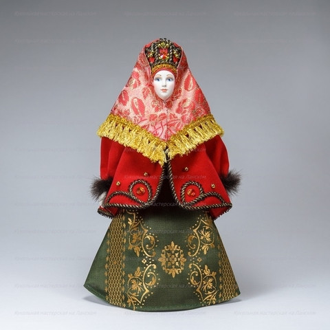 Russian Beauty hand made Porcelain Doll- 11 Inches (by Le Russe)