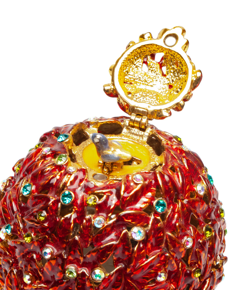 130 mm The Red Bay Tree Easter Egg