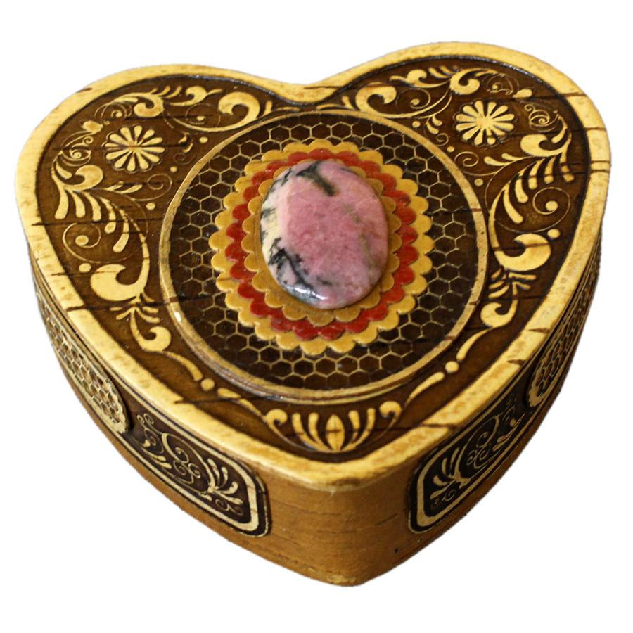 Hand Made Birch Bark Box 