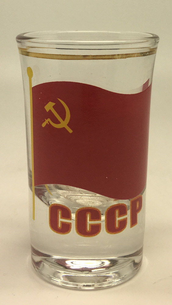 USSR Flag Shot Glass