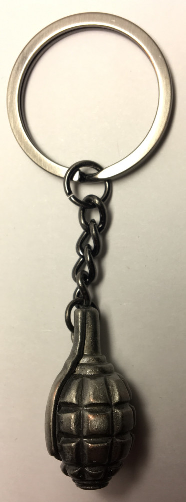 F1 grenade Metal Key Chain (by AKM Gifts)