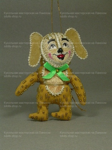 Кукла в маске "Пёс"