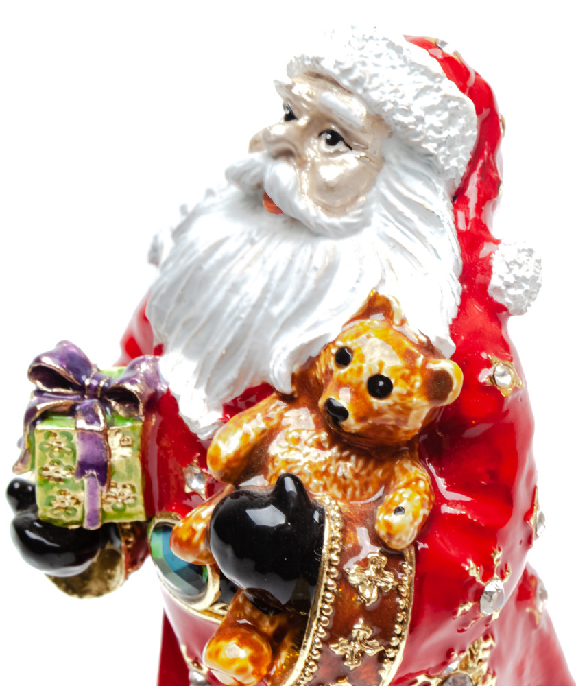 100 mm Santa Claus Jewellery Box (by Alexaner G Studio)