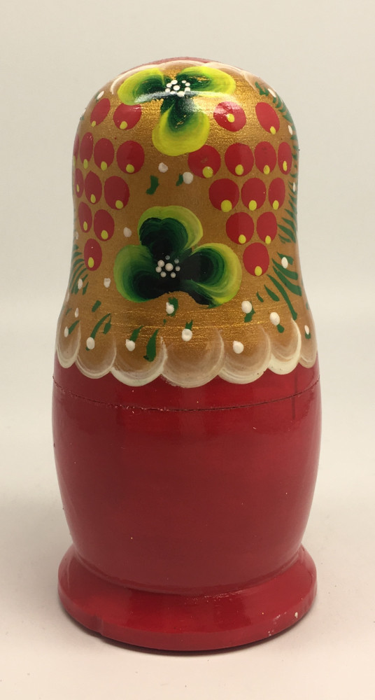 120 mm Maidan Art Hand Painted Matryoshka Doll 5 pcs (by Oleg Crafts)
