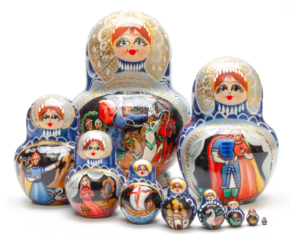 Shop Exclusive Nesting Dolls 160 mm Russian Troika handpainted Wooden Matryoshka round Doll 5 pcs (by Valery Crafts) online at Skazka.site | Eligible for fast shipping and free returns. 160 mm Russian Troika handpainted Wooden Matryoshka round Doll 5 pcs (by Valery Crafts)