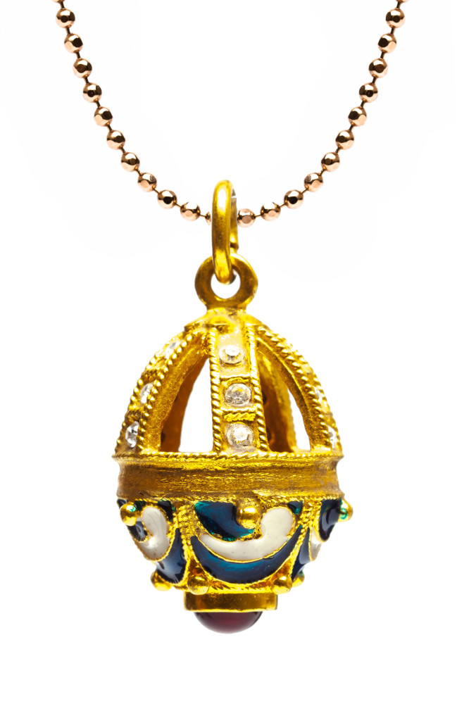 Jug Green Egg Pendant