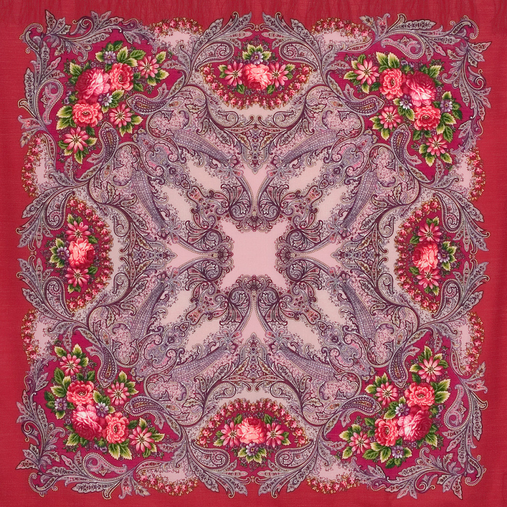 Shop Woolen Scarves with Silk Fringe 125x125 cm Платок «Сон бабочки» online at Skazka.site | Eligible for fast shipping and free returns. Платок «Сон бабочки»