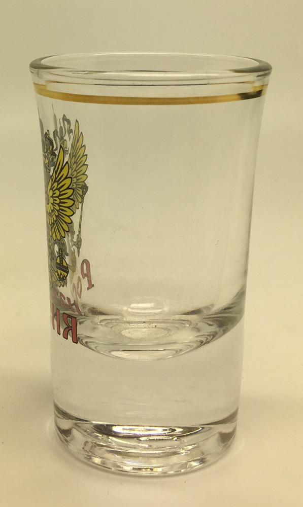Russian Coat of Arms Shot Glass