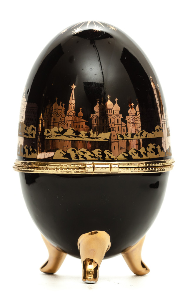 Easter Egg box with Moscow Picture