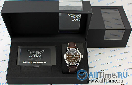 Швейцарские механические наручные часы Aviator V.3.20.0.140.4