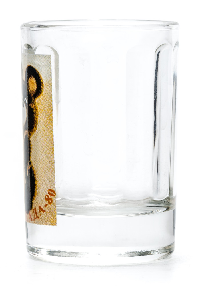 Olympic Bear Shot Glass