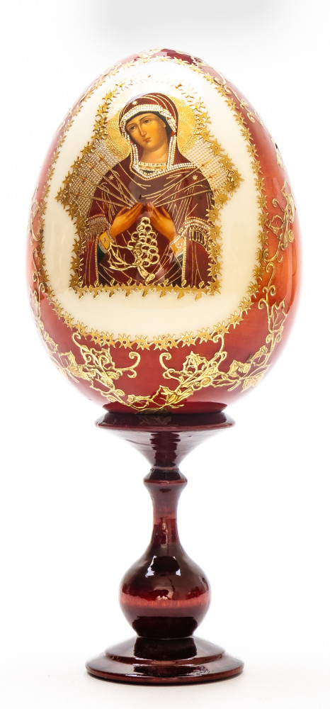 180 mm Godmother hand painted on wooden egg (by Hamlet Crafts)