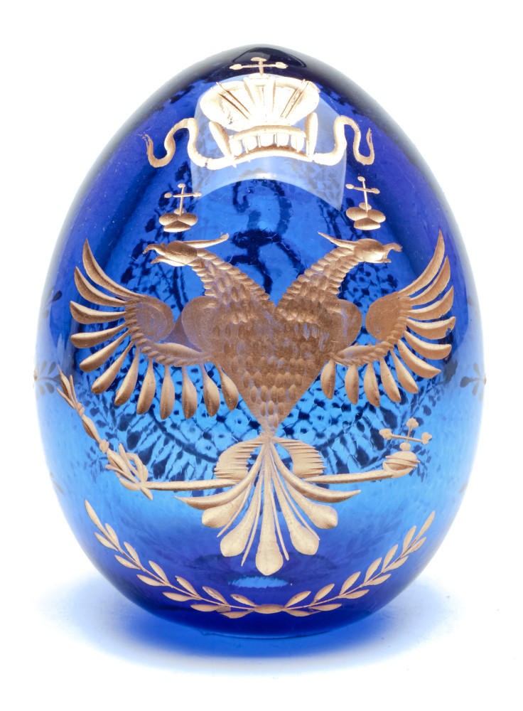 Engraved Crystal Imperial Easter Egg