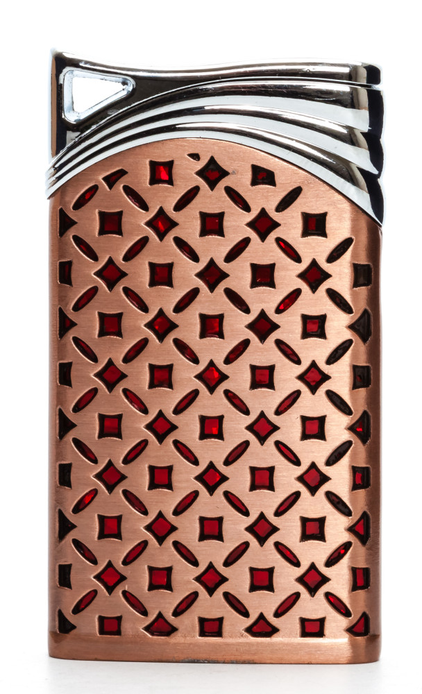 German Shepherd Dog Gas Metal Lighter (by Sergio Accendino)