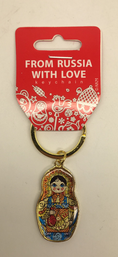 Russian Matryoshka Key Chain (by AKM Gifts)