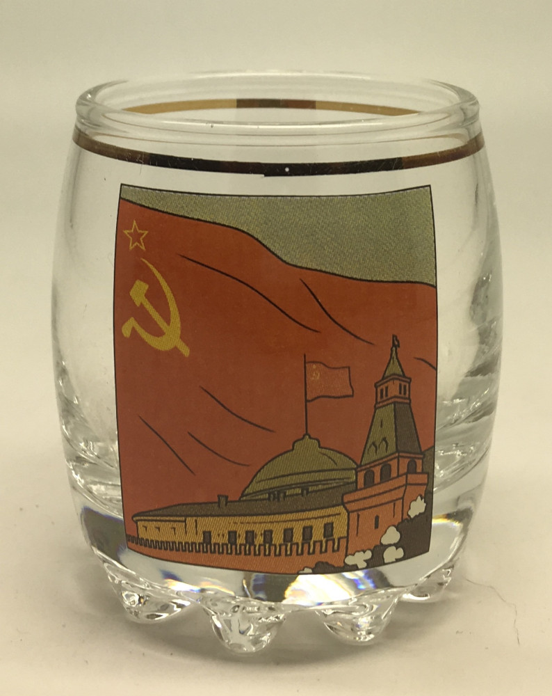 USSR Flag Shot Glass
