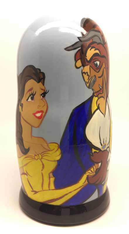 Beauty and the Beast Matryoshka Doll