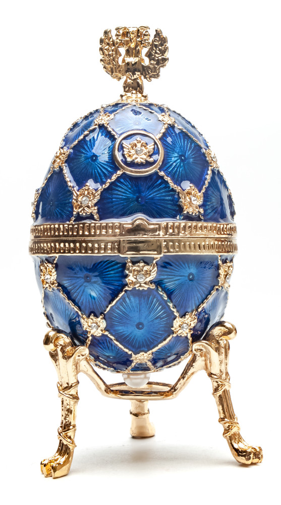 115 mm Double-headed Eagle Imperial Coronation Easter Egg