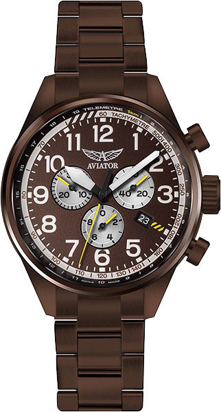 Швейцарские наручные часы Aviator V.2.25.8.172.5 с хронографом