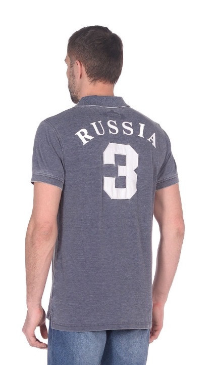 Polo Russia XL Grey