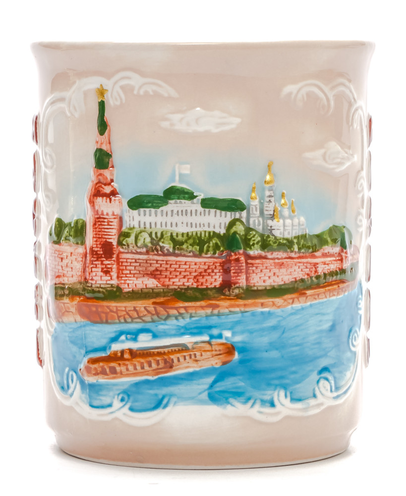 Moscow Attractions Ceramic Mug