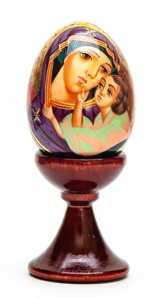 70 mm Godmother hand painted on wooden egg (by Hamlet Crafts)