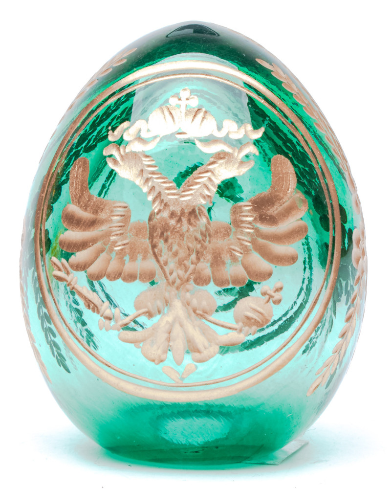 Engraved Crystal Imperial Easter Egg