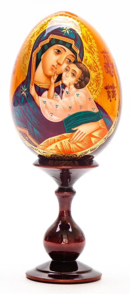 170 mm Godmother hand painted on wooden egg (by Hamlet Crafts)