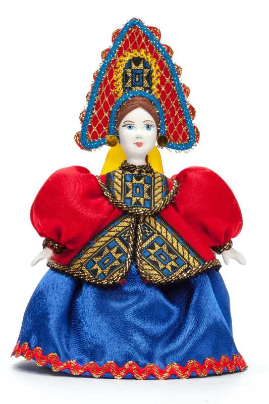 170 mm Young Lady Porcelain Doll (by Le Russe)