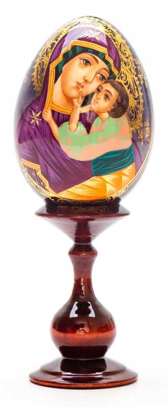 150 mm Godmother hand painted on wooden egg (by Hamlet Crafts)