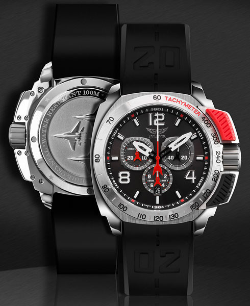 Швейцарские наручные часы Aviator P.2.15.0.089.6 с хронографом