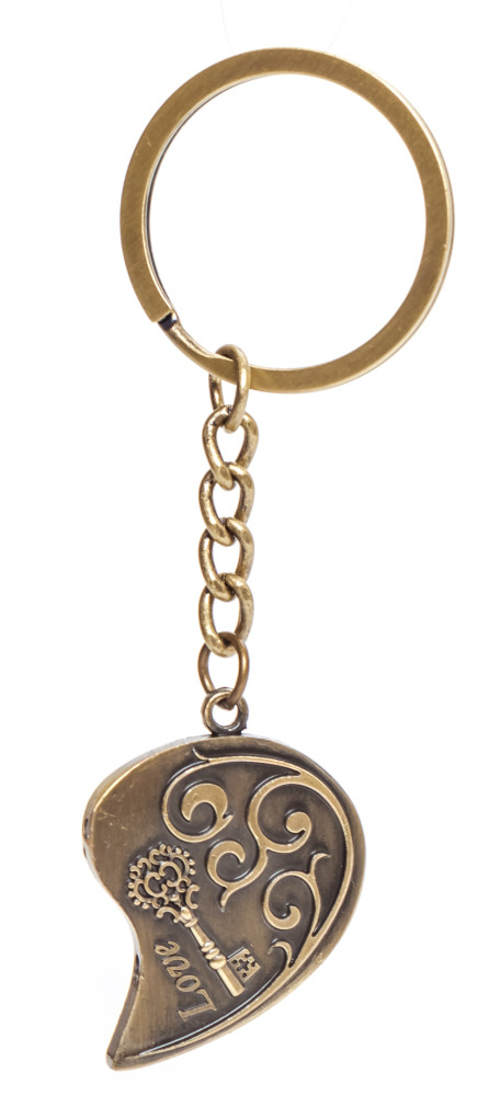 Moscow Hearts Metal Key Chain (by AKM Gifts)
