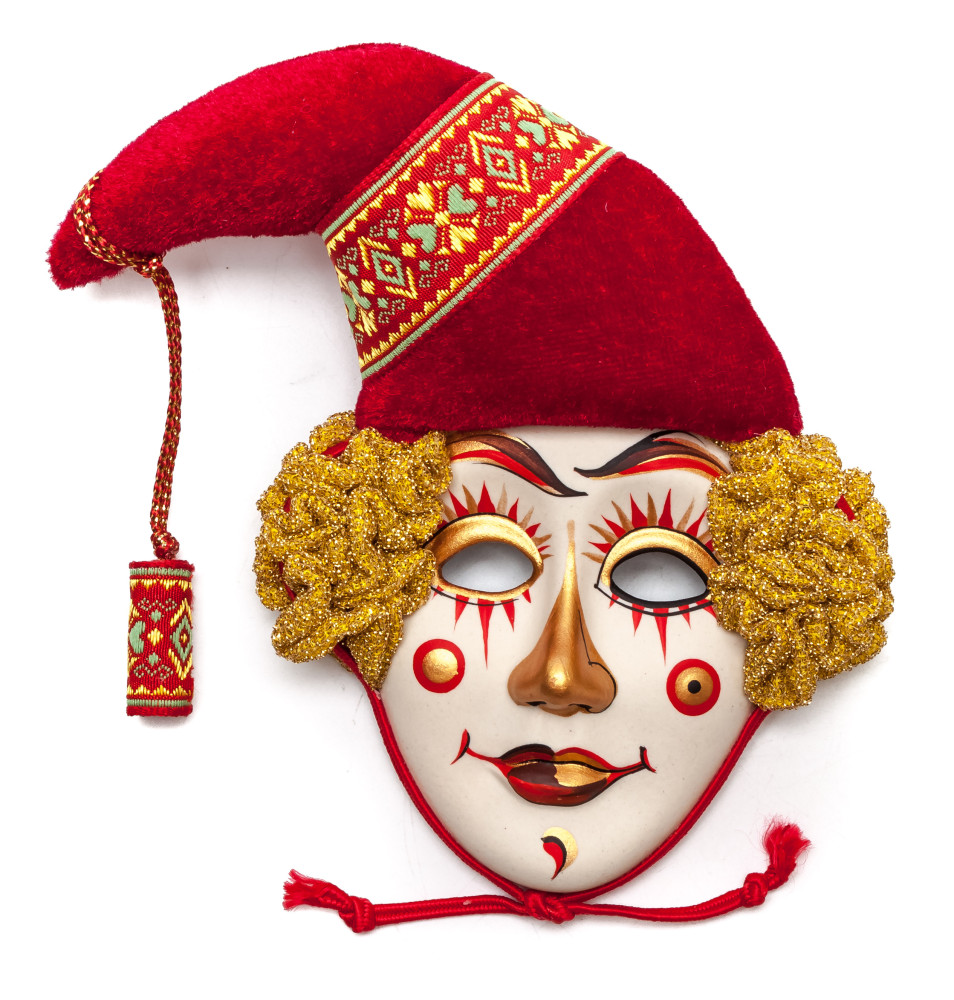 Clown Porcelain Mask